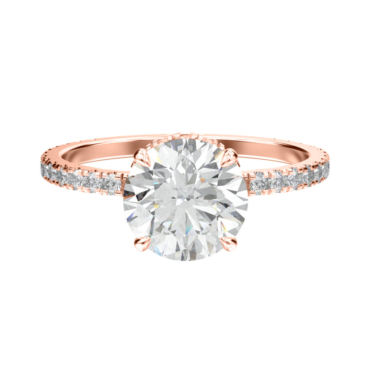 Round Brilliant Diamond Engagement Ring