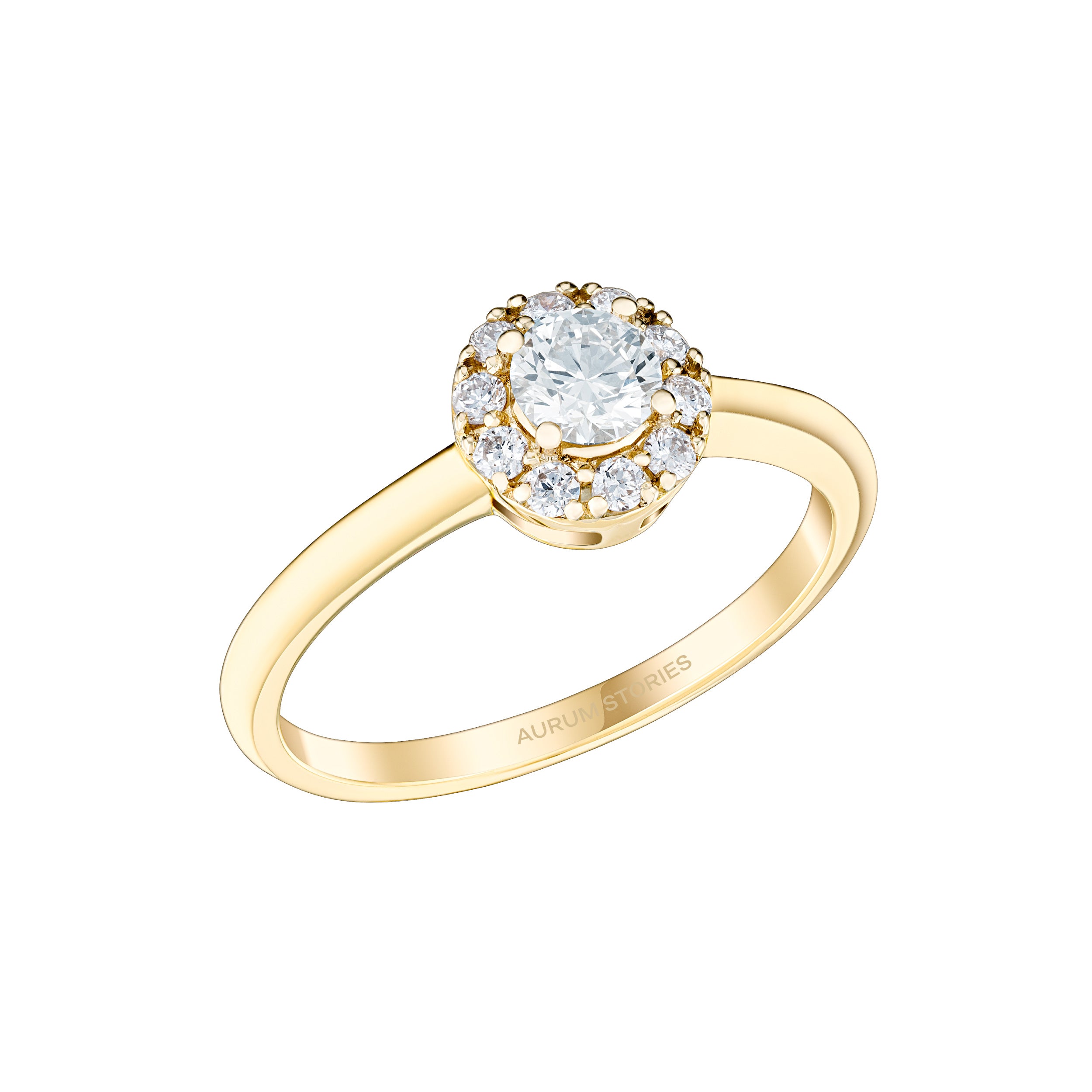 Round Brilliant Diamond Engagement Ring