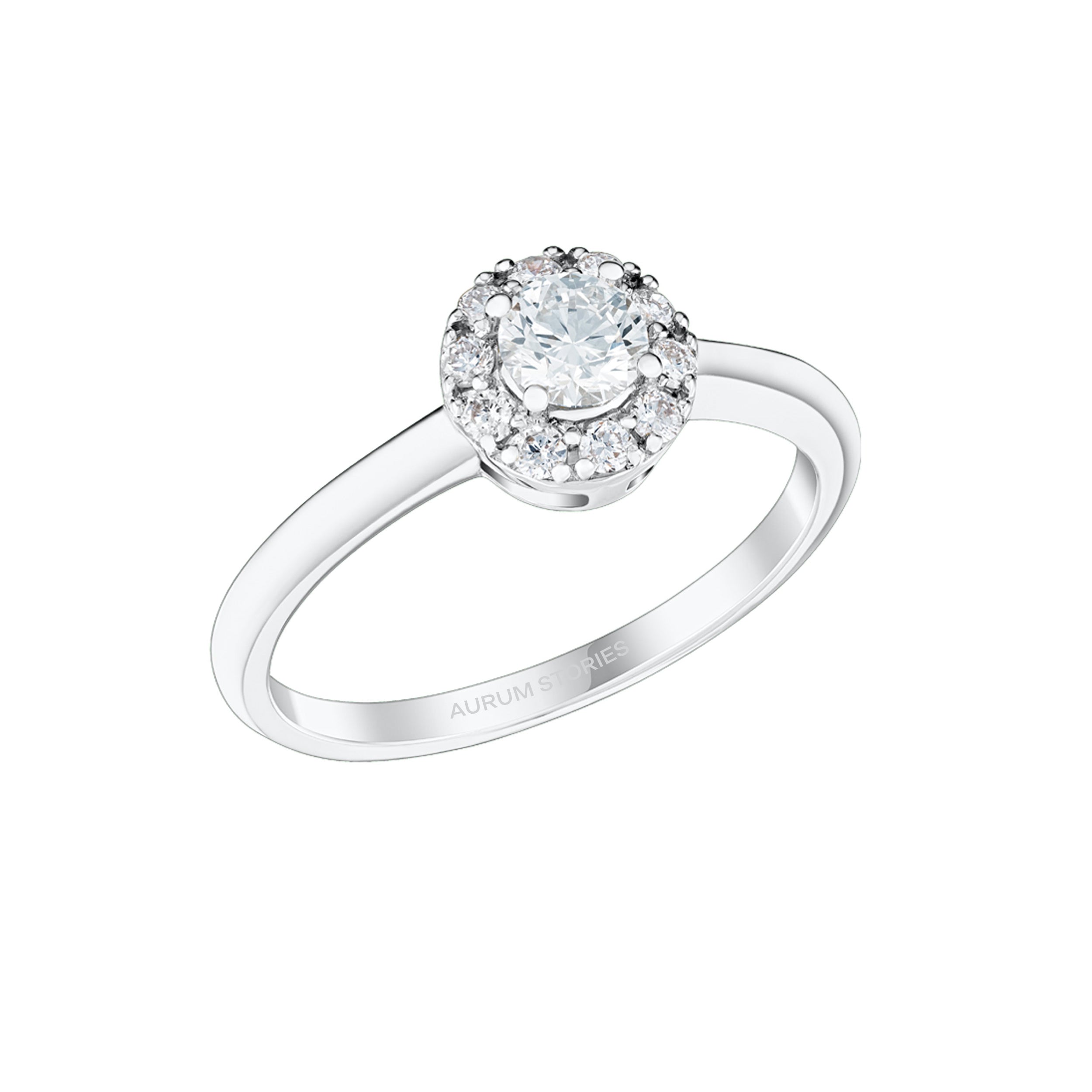 Round Brilliant Diamond Engagement Ring