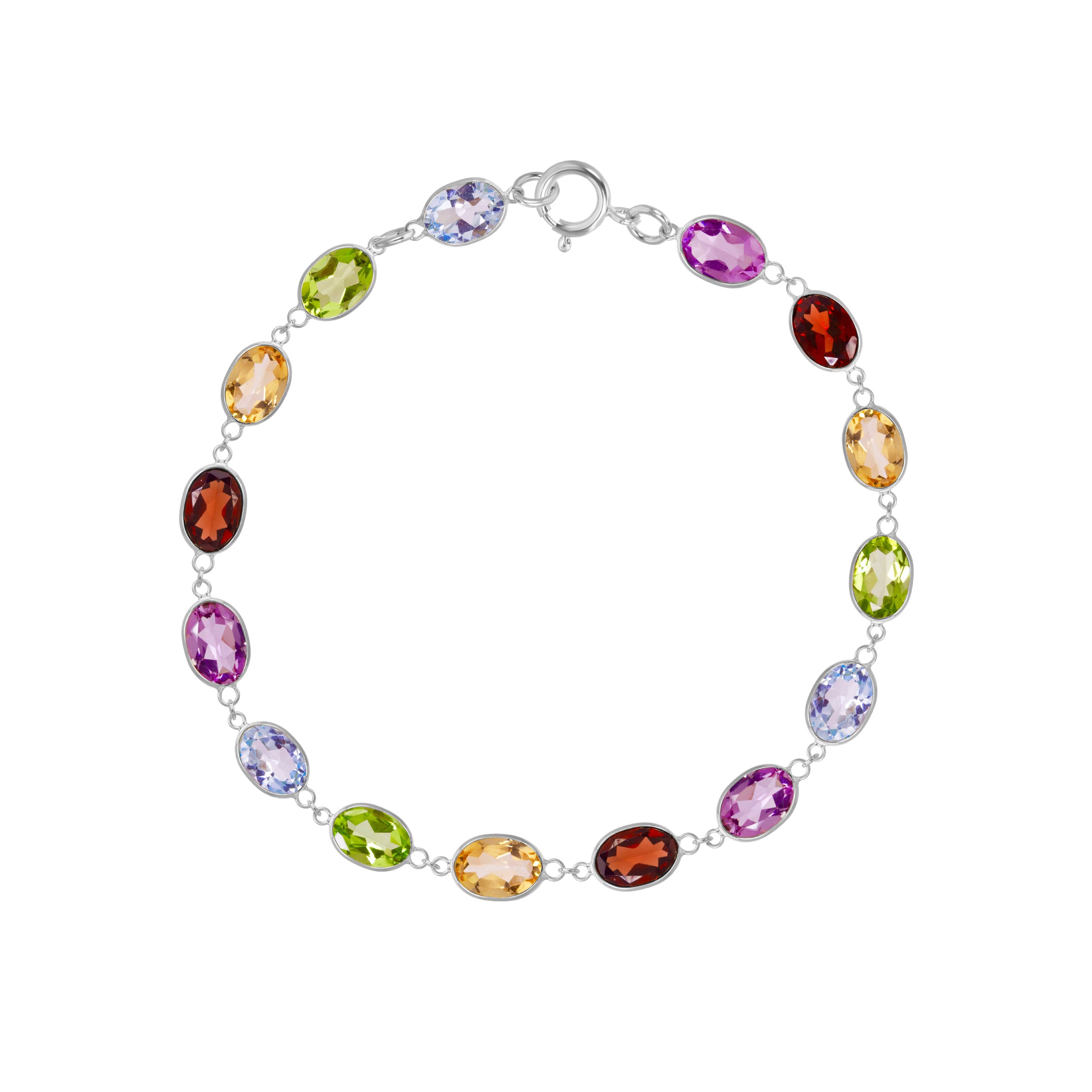 Oval Multicoloured Bracelet