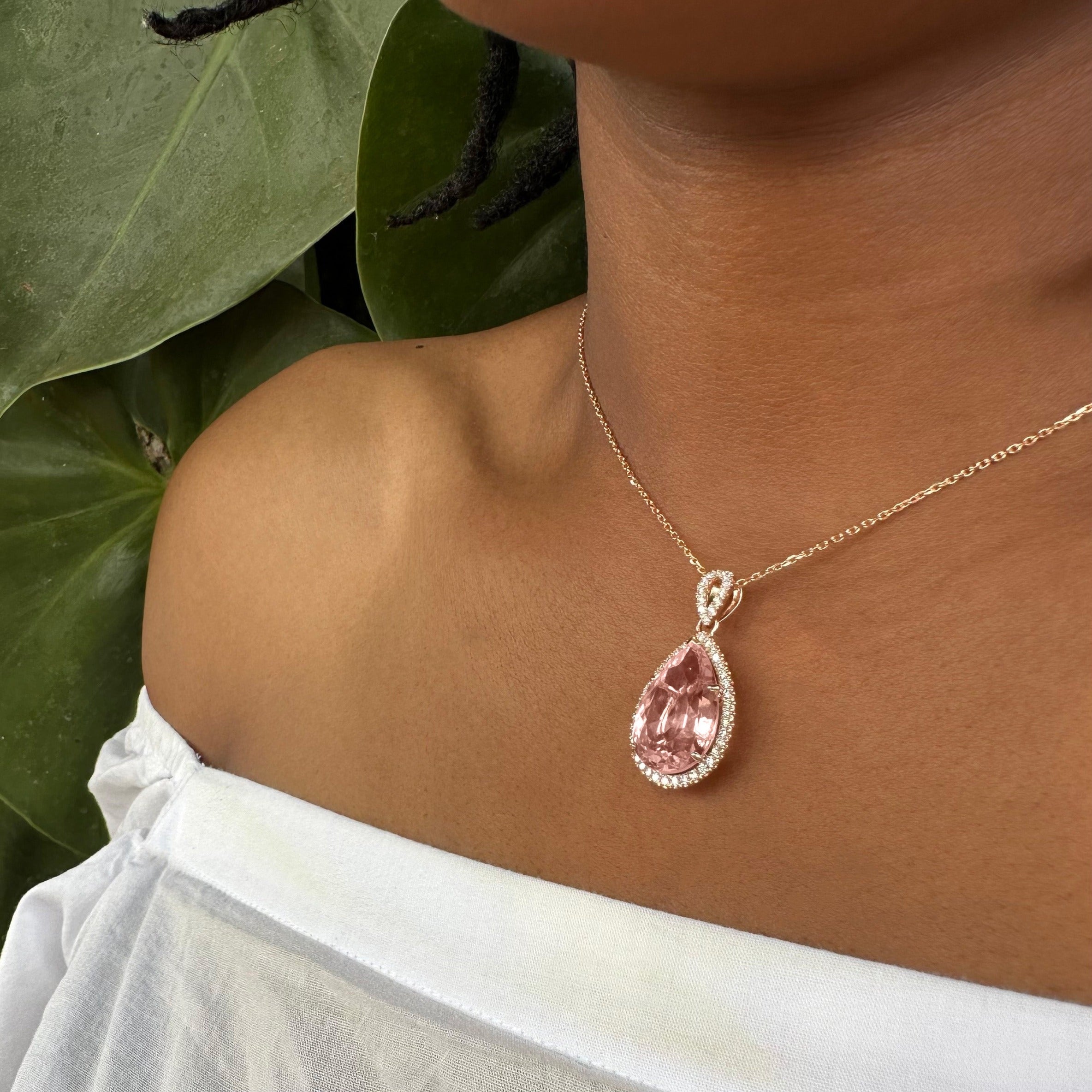 Morganite Necklace