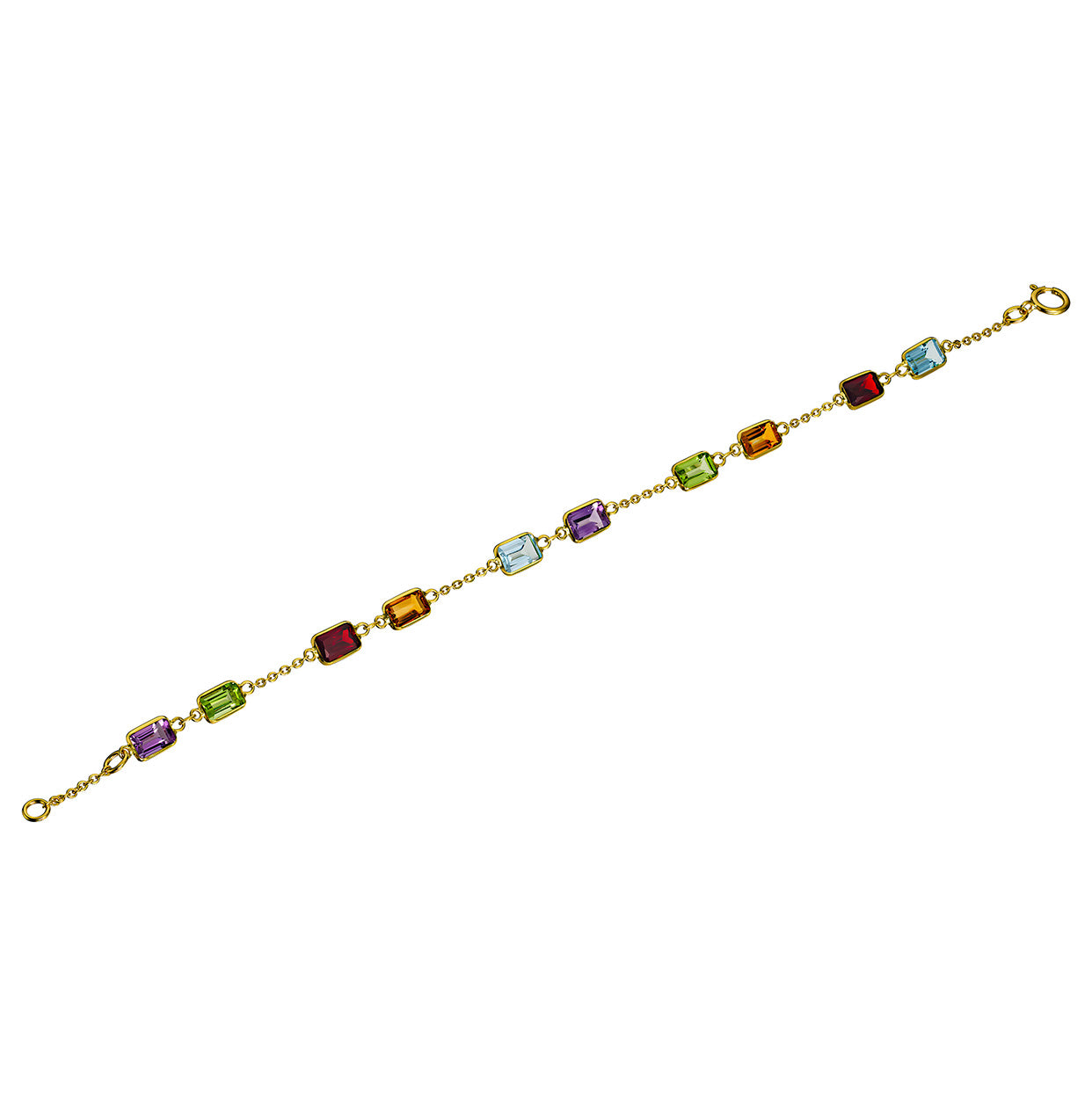 Emerald Multicoloured Bracelet