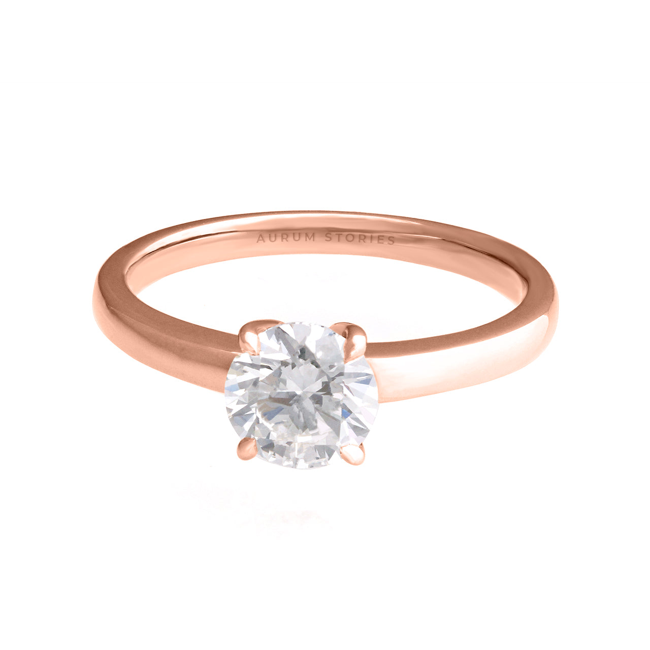 Round Brilliant Diamond Engagement Ring